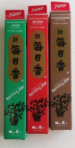 Morning Star Frankincense, Myrrh and Sage varieties Morning Star Frankincense, Myrrh and Sage varieties